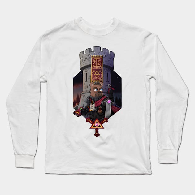 Tactical Teddies® Teddy Templar Long Sleeve T-Shirt by hiwez